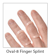 Oval-8 Finger Splints