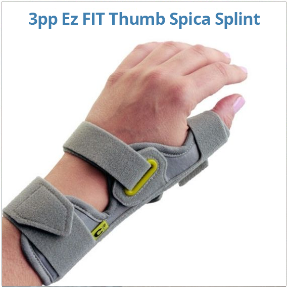 3pp® Ez FIT Thumb Spica Splint